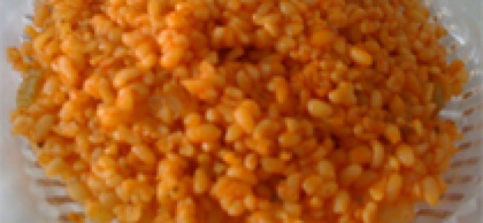 Zeytinyağlı Bulgur Pilavı