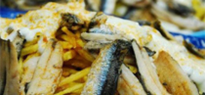 Hamsi Kağıt Kebabı