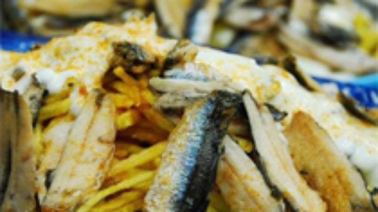 Hamsi Kağıt Kebabı