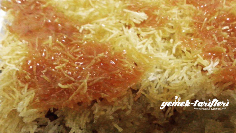Kaymaklı Kadayıf Tatlısı