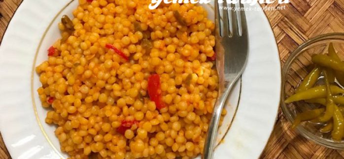 Kuskus Pilavı Yapılışı