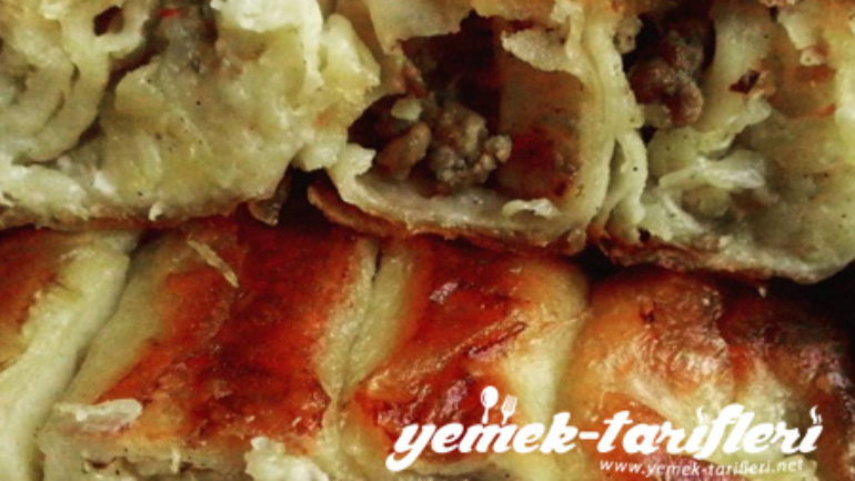 Kıymalı Patatesli Tava Böreği