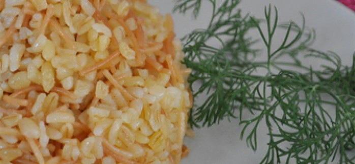 Şehriyeli Bulgur Pilavı