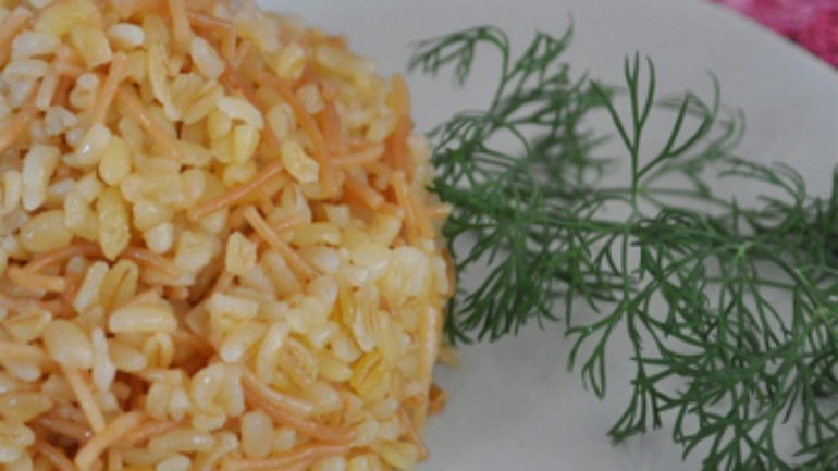 Şehriyeli Bulgur Pilavı