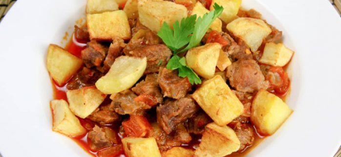 Patatesli Tas Kebabı