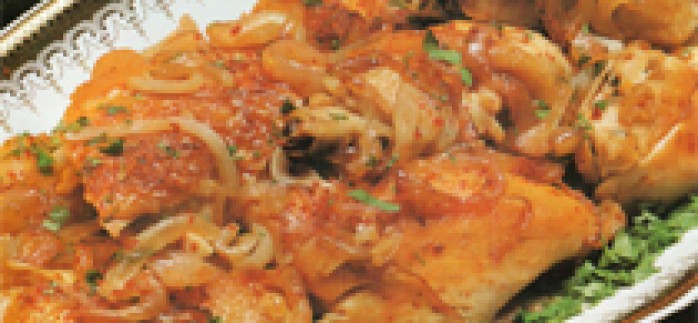 Tavuk Kebabı Yahnisi