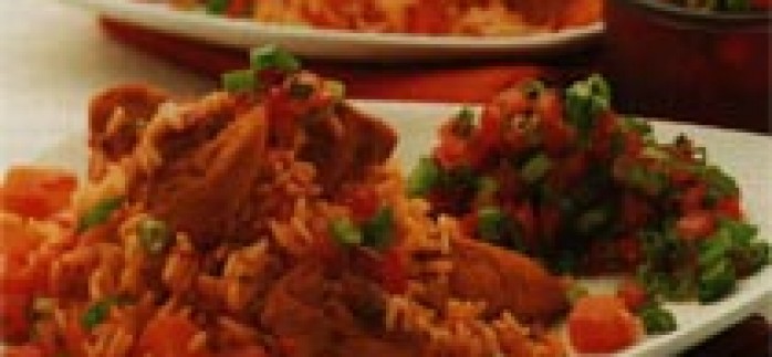 Baharatlı Tavuklu Risotto