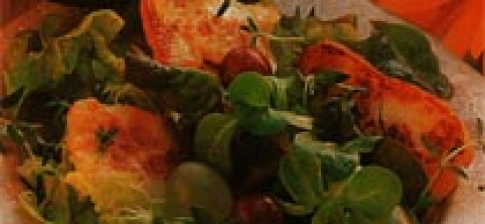 Hellimli Üzüm Salatası Tarifi