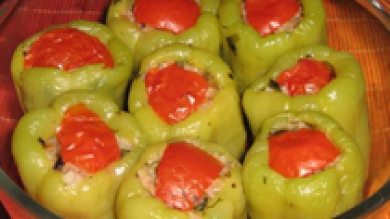 Zeytinyağlı Biber Dolması