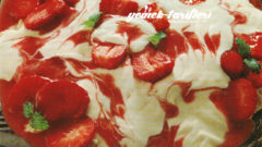 Çilekli Vanilyalı Puding