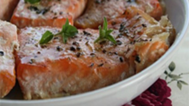 Fırında Somon Tarifi