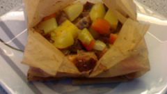 Kuzu Kağıt Kebabı