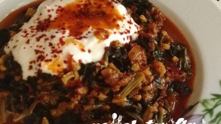 Kıymalı Ispanak Tarifi