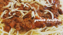 Kıymalı Makarna Yapılış Tarifi