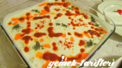 Patates Borani ( Yoğurtlu Patates Salatası )